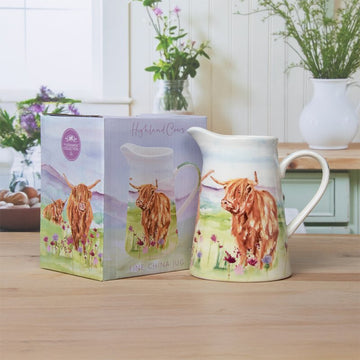 600ml Highland Cow Ceramic Mug