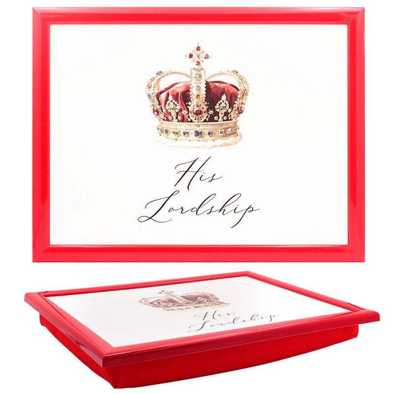 His Lordship Cushioned Lap Tray