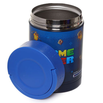 500ml Blue Lunch Pot Insulated Kids Snack Storage Container