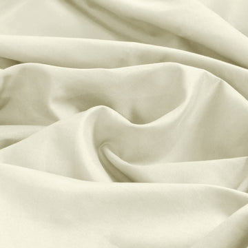 Fitted Sheet 25cm Deep, Double, Cream