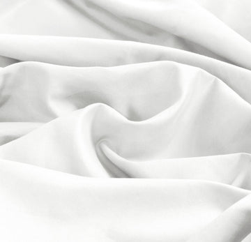 2Pcs White Plain Dyed Pillowcases