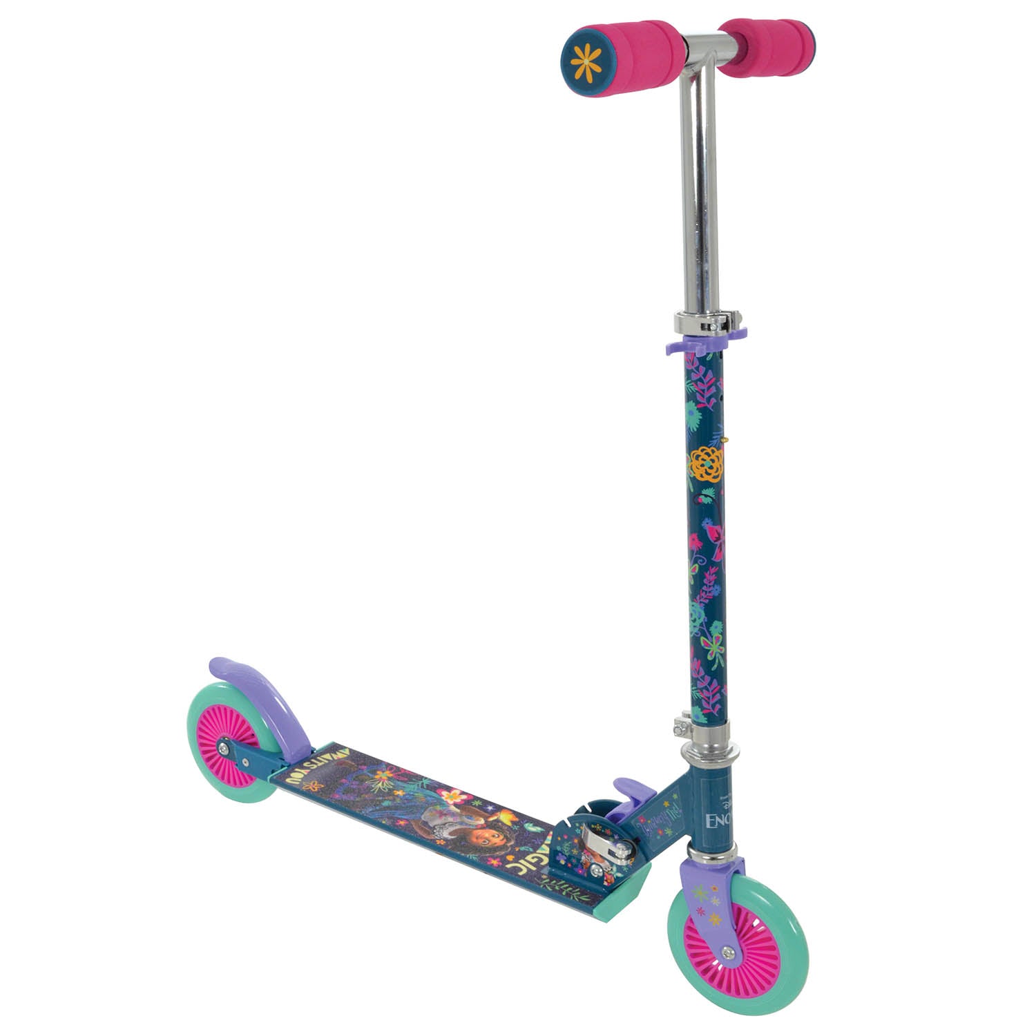 Disney Encanto Folding Kids Kick Scooter