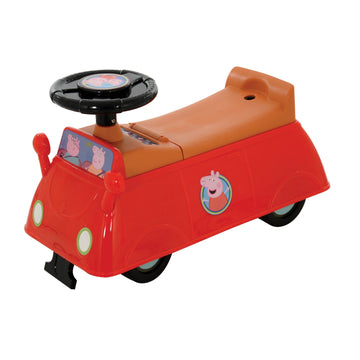 Peppa Pig Red Sit And Ride On Push Along Car Vehicle Toddler Toy
