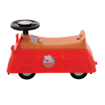 Peppa Pig Red Sit And Ride On Push Along Car Vehicle Toddler Toy