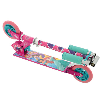 Disney Princess Girls Foldable Adjustable Inline Push Scooter