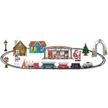 Christmas Train Set Santa's Express Xmas Decoration