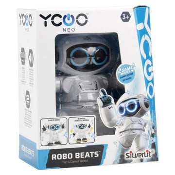 Silverlit Dancing Robot Robo Beats Electronic Kids Light Sound Effect Led White