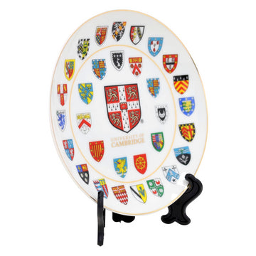 15cm Ceramic Cambridge University College Shields Plate