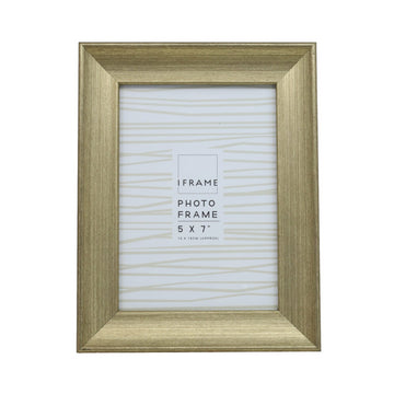 5x7 Brushed Gold Picture Frame