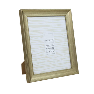8x10 Brushed Gold Picture Frame