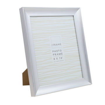 8x10 Brushed Silver Picture Frame