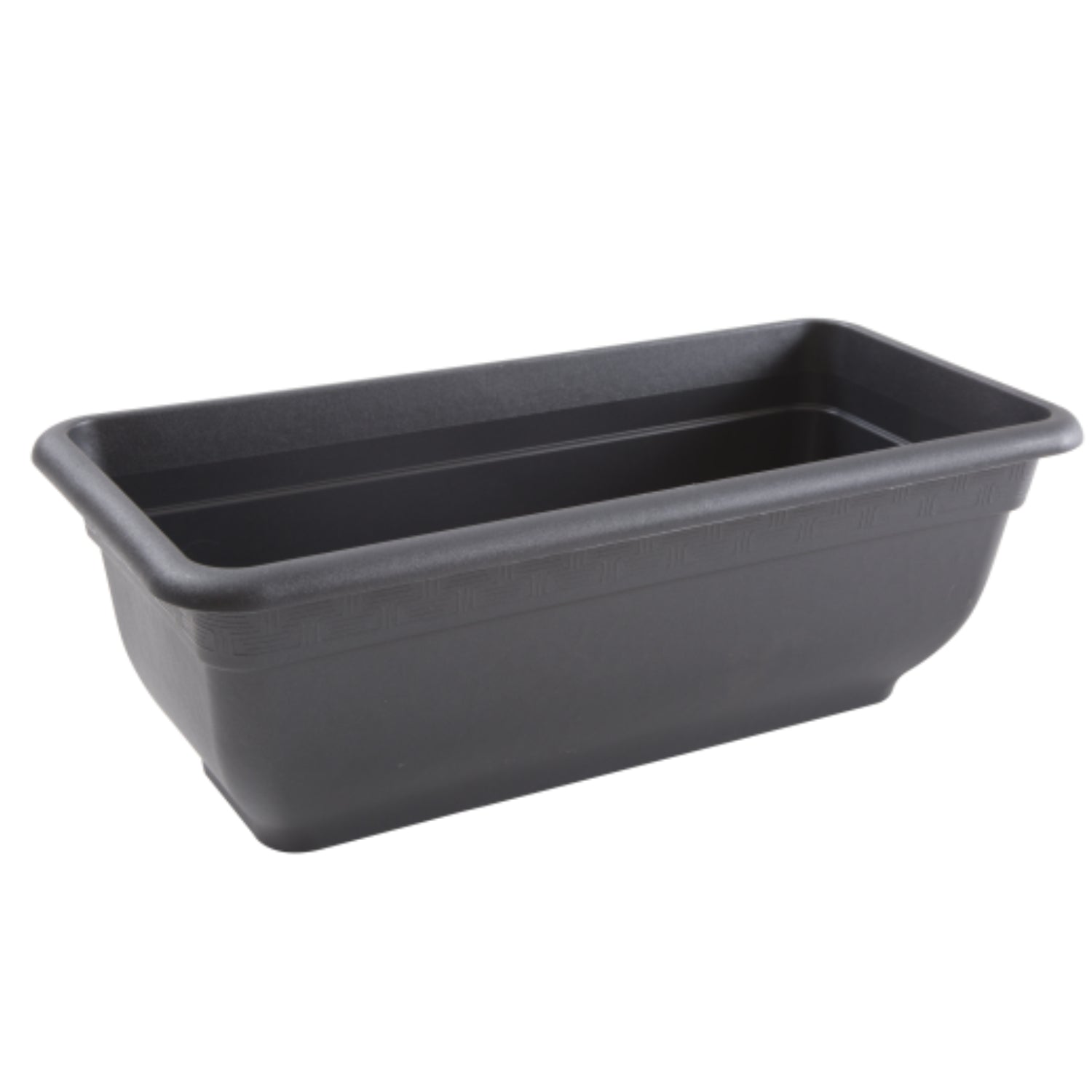 47cm Bell Trough Plastic Planter Slate