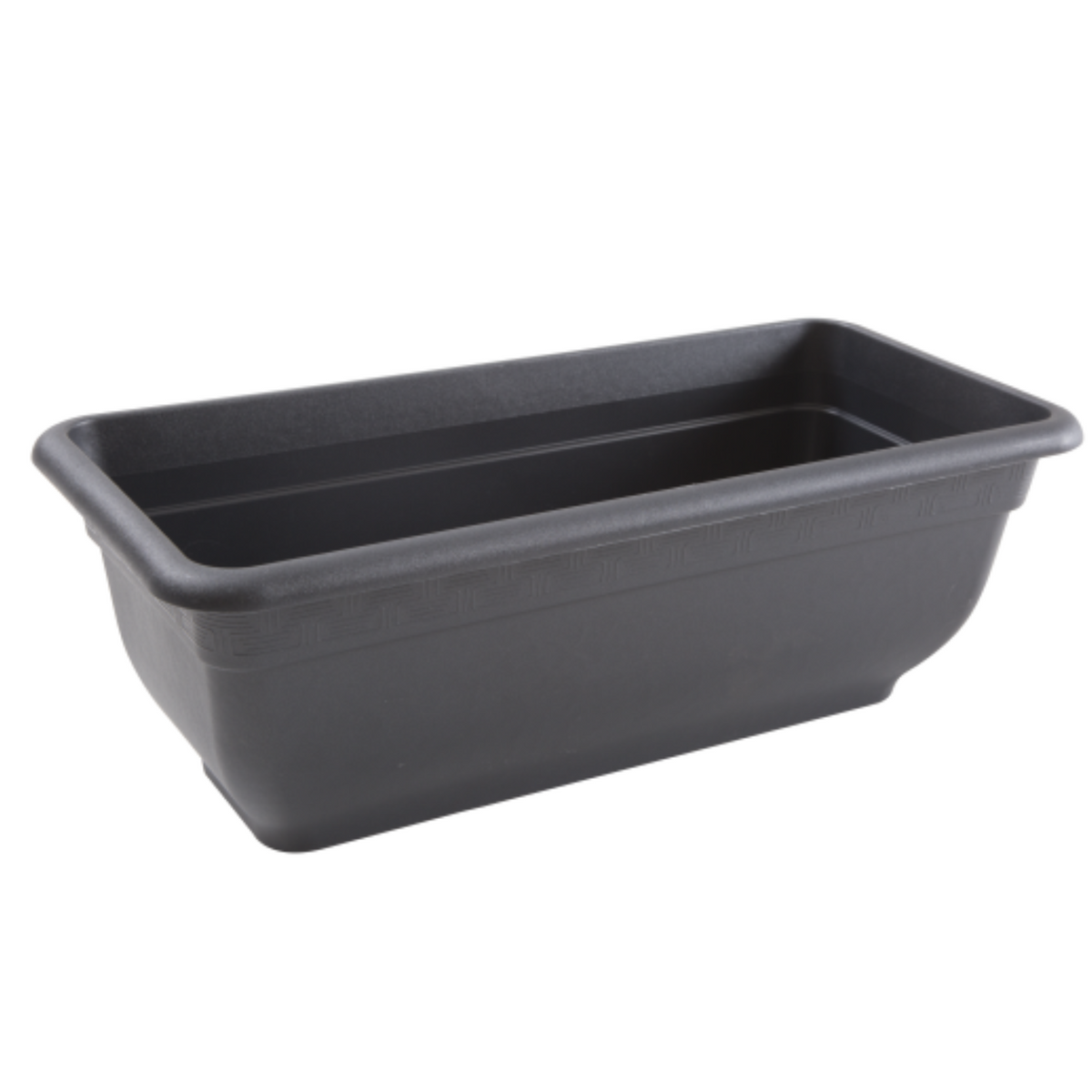 47cm Bell Trough Plastic Planter Slate