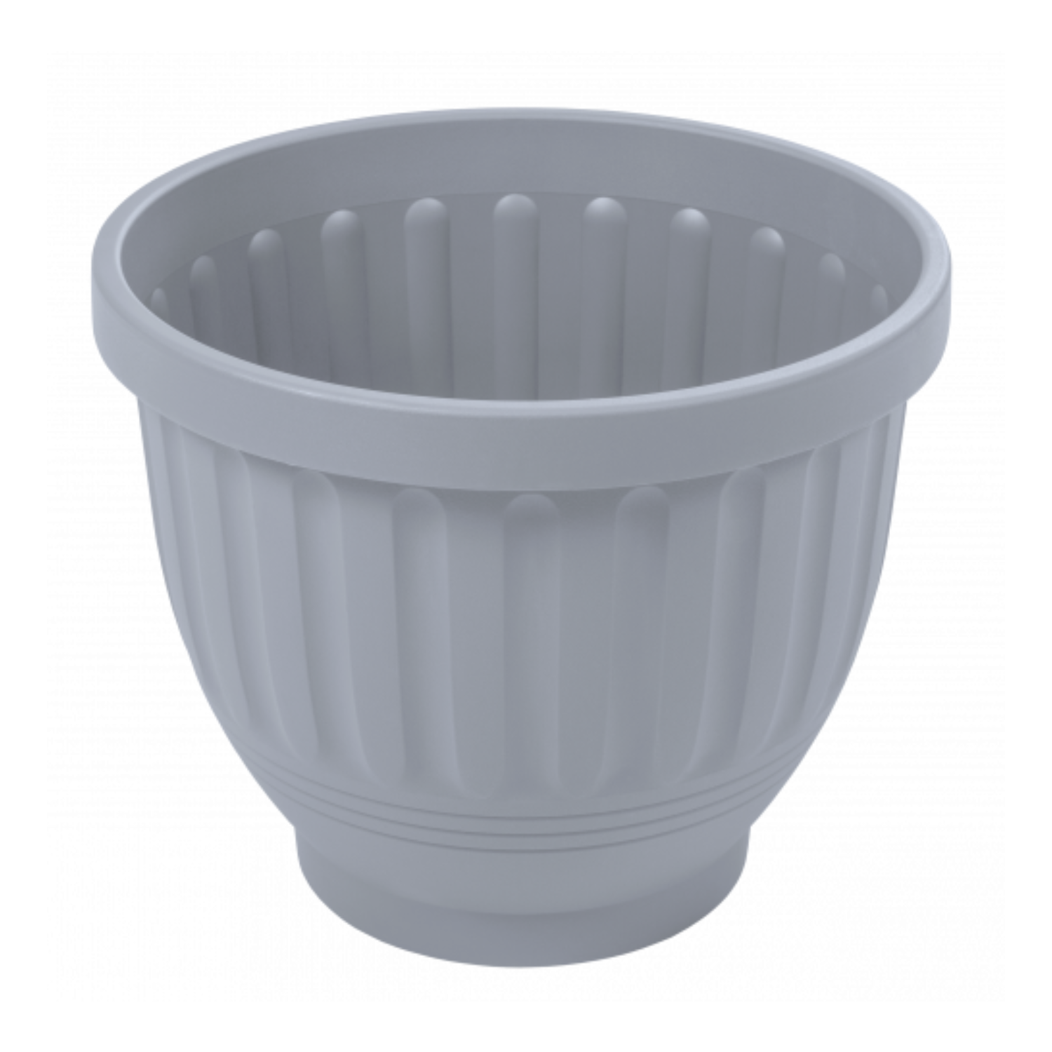 47cm Grey Etruscan Round Planter