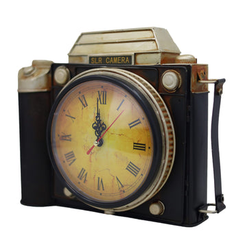 Metal Key Box Safe Camera With Clock