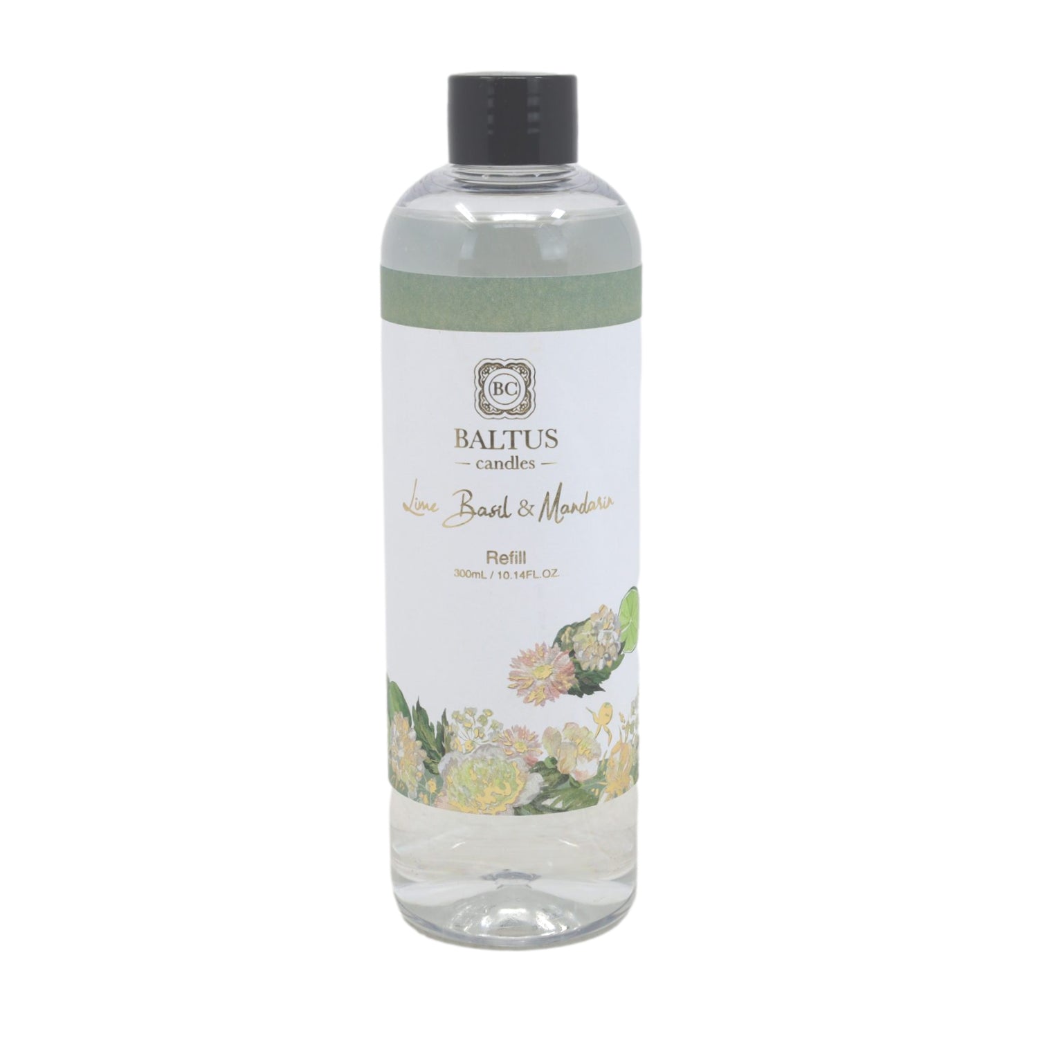 300ml Baltus Basil & Mandarin Scent Reed Diffuser Oil Refill