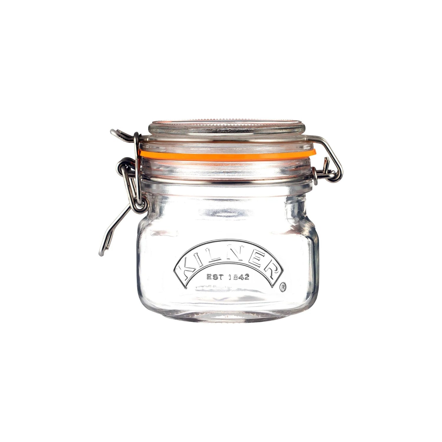 Kilner 250ml Square Clip Top Glass Storage Jar