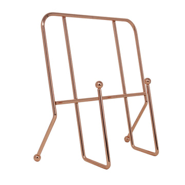 Metal Copper Cook Book Stand Holder Display Stand