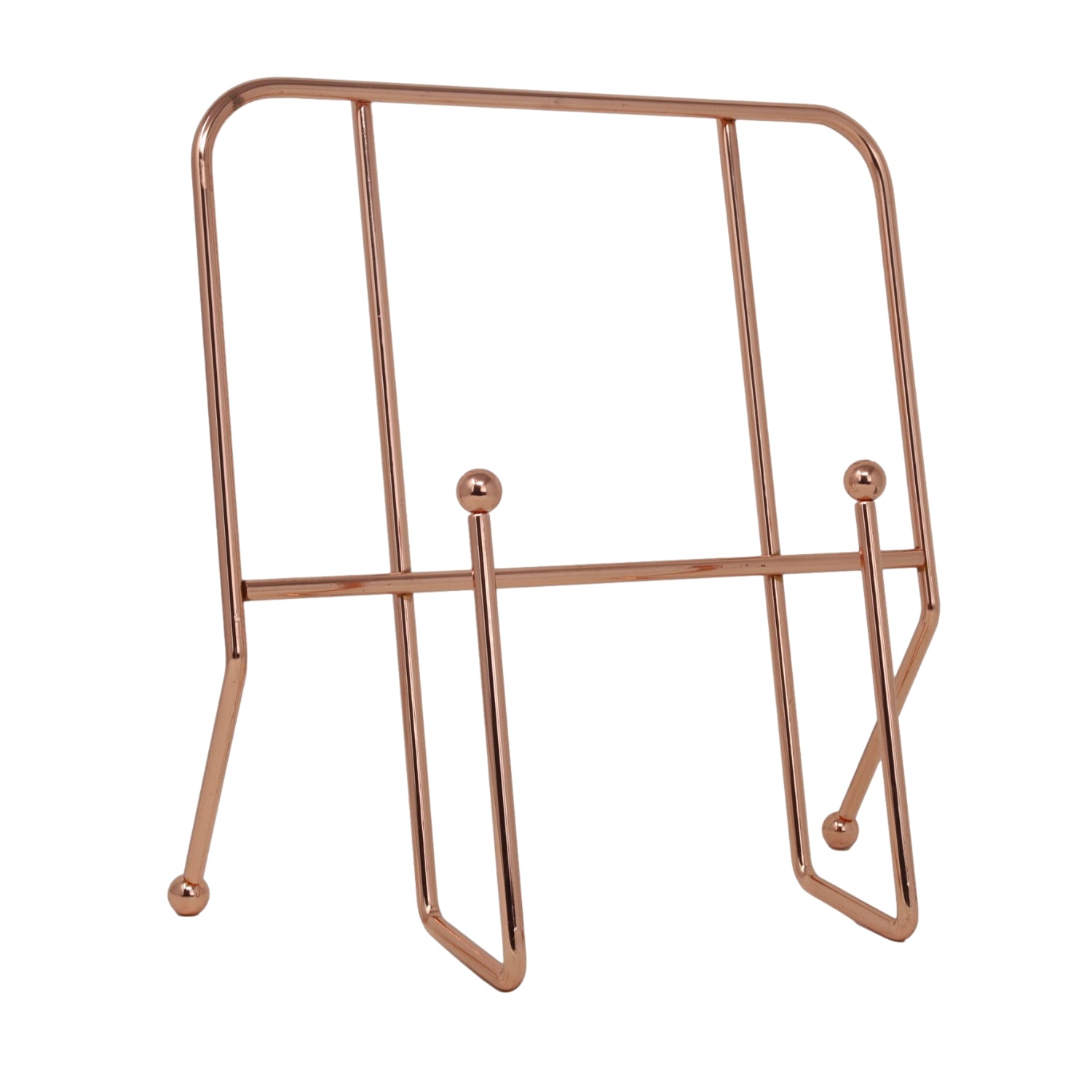 Metal Copper Cook Book Stand Holder Display Stand