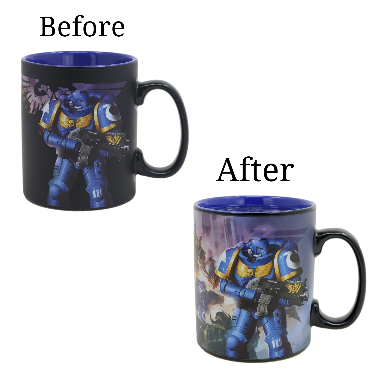 460ml Mug Warhammer 40K Heat Changing Ceramic Cup