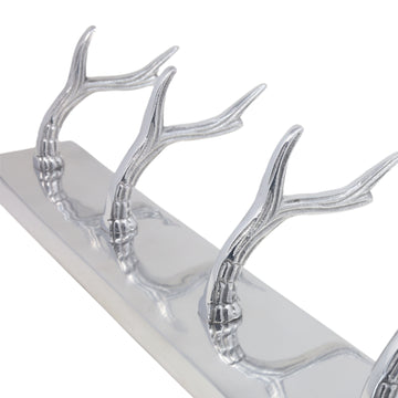 4 Antler Wall Hook Rack