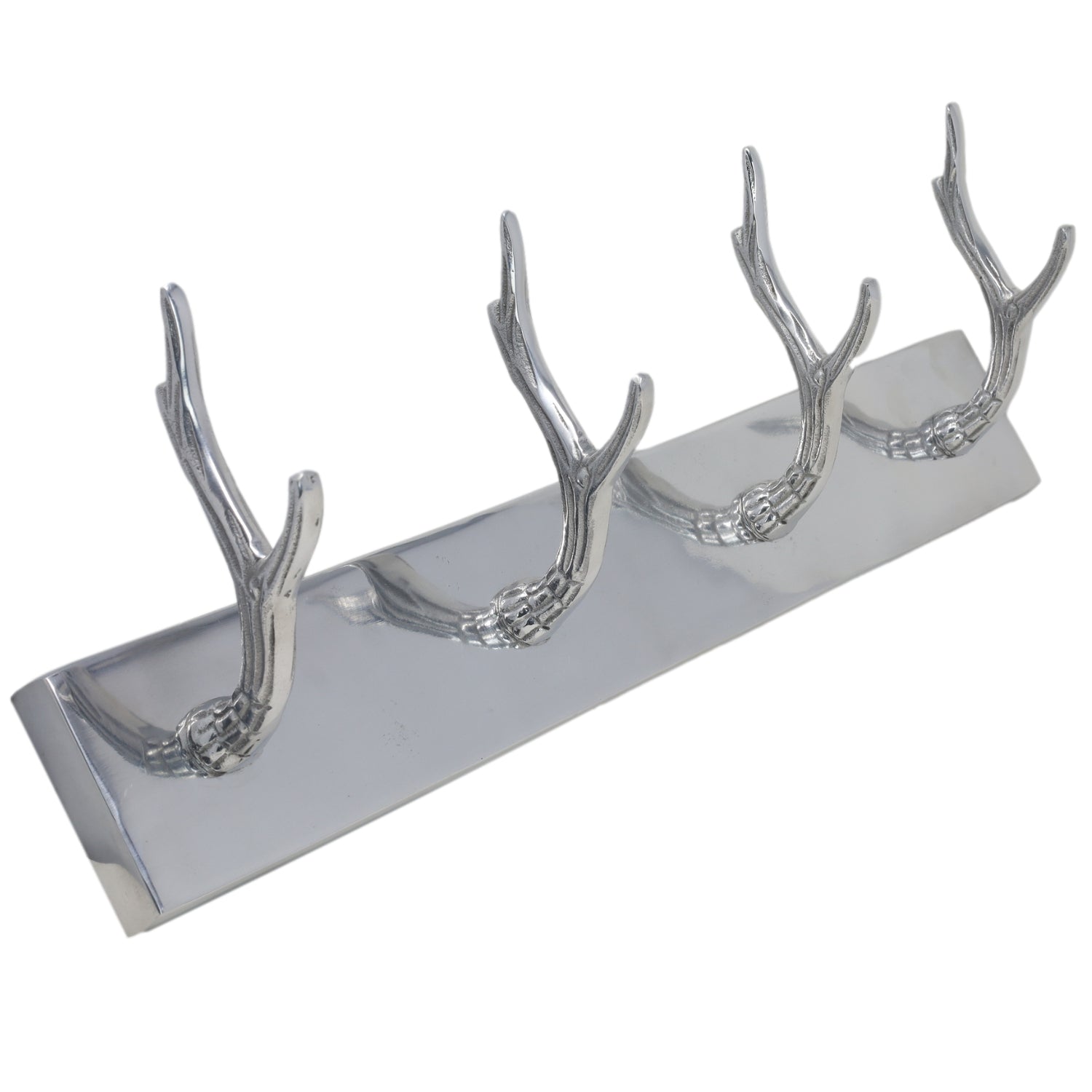 4 Antler Wall Hook Rack