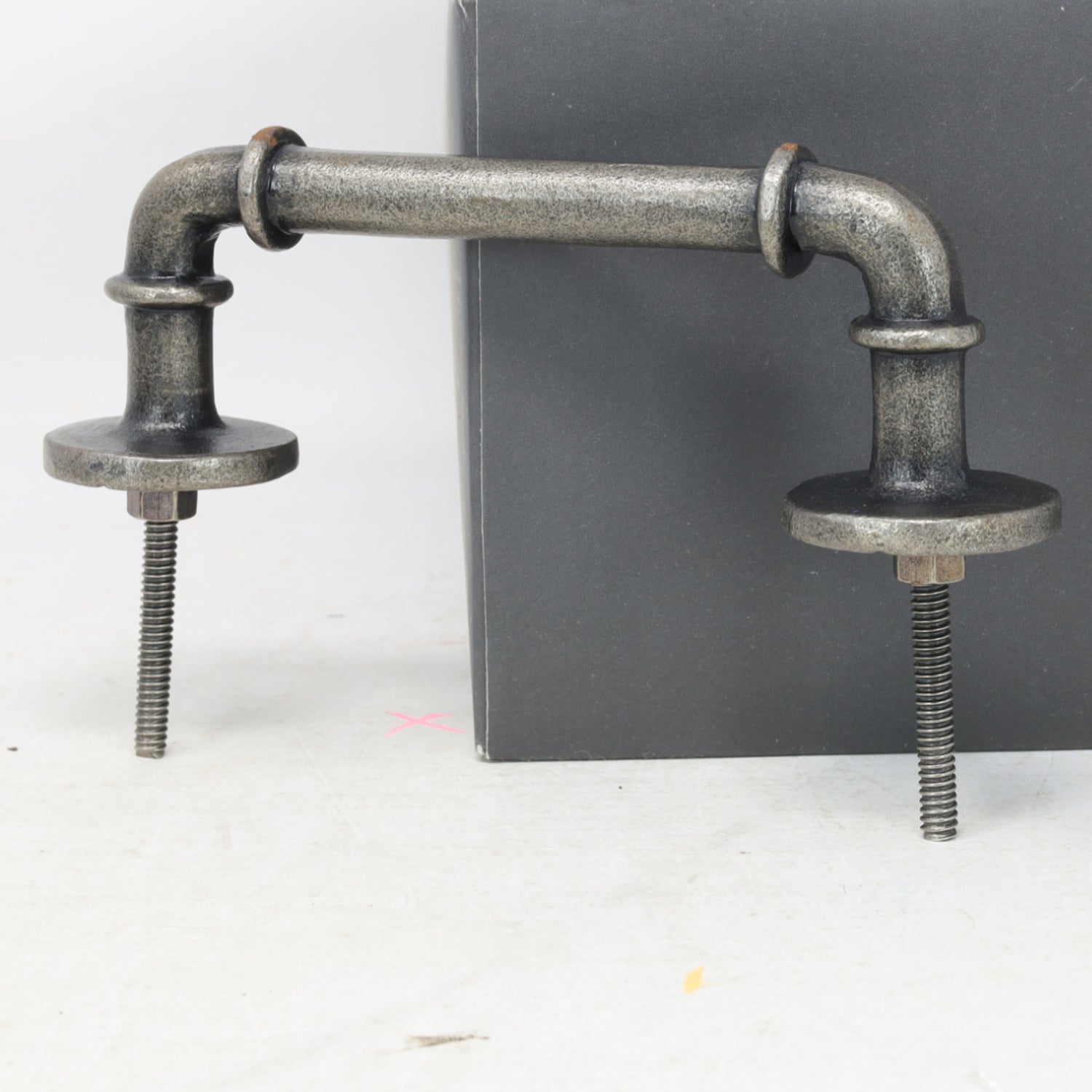 Grey Metal Vintage Door Drawer Handle