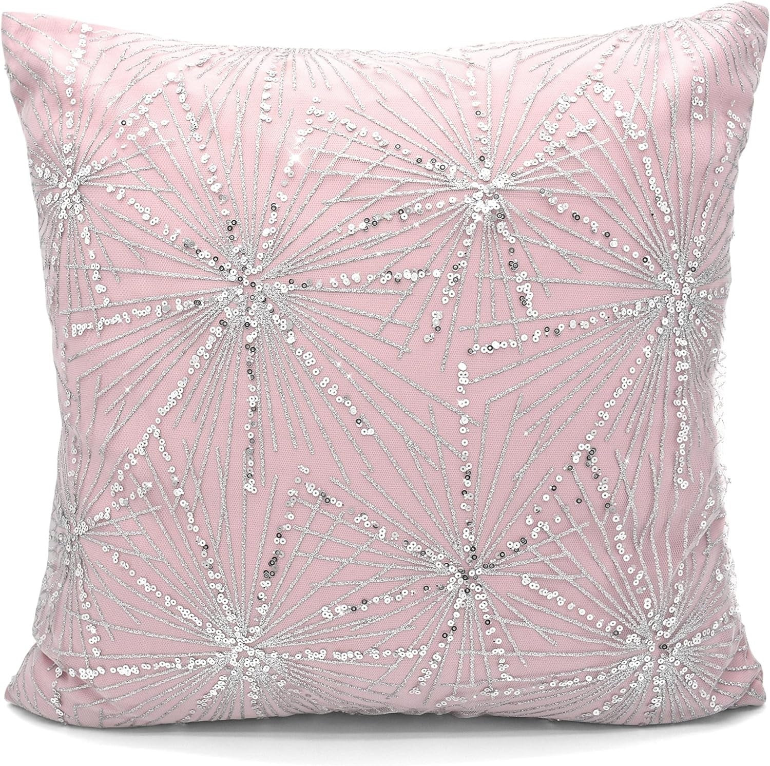 Pink sparkle cushions best sale