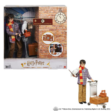 Harry Potter Platform 9 3/4 Playset, Doll & Accessories