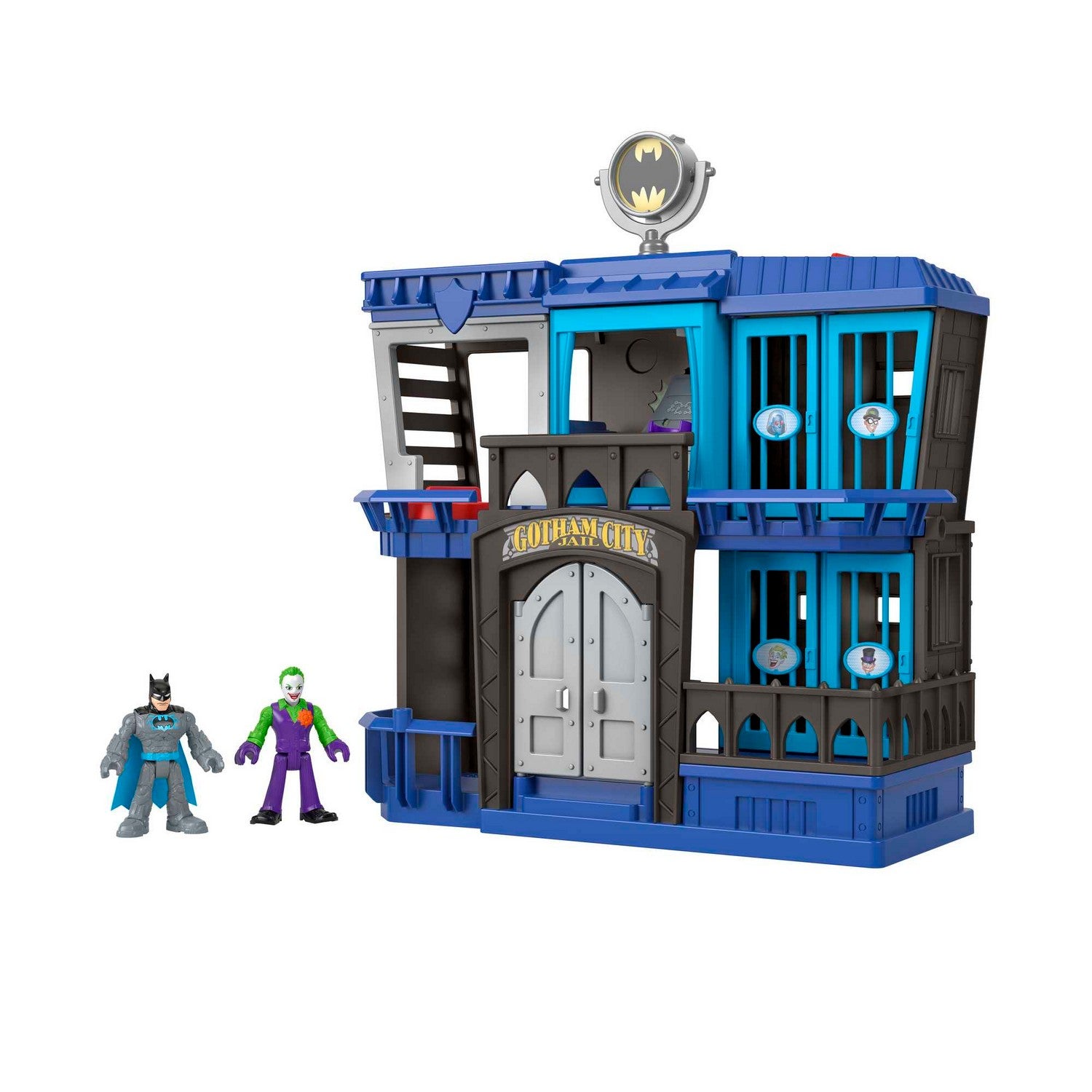 Imaginext Dc Super Friends Gotham City Jail: Recharged