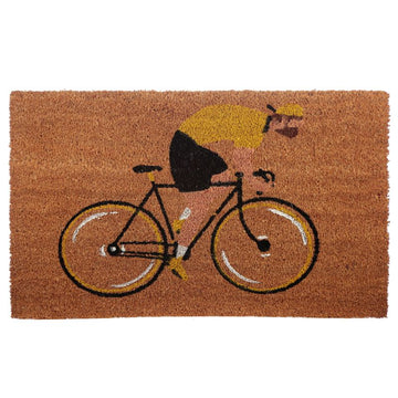 Bicycle Racing Door Mat Coir Doormat