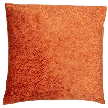 Malini Large Bingham Filled Cushion 43x43cm - Orange Tan