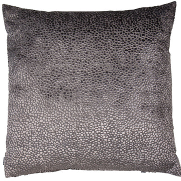 Malini Large Bingham Filled Cushion 56x56cm - Silver Grey