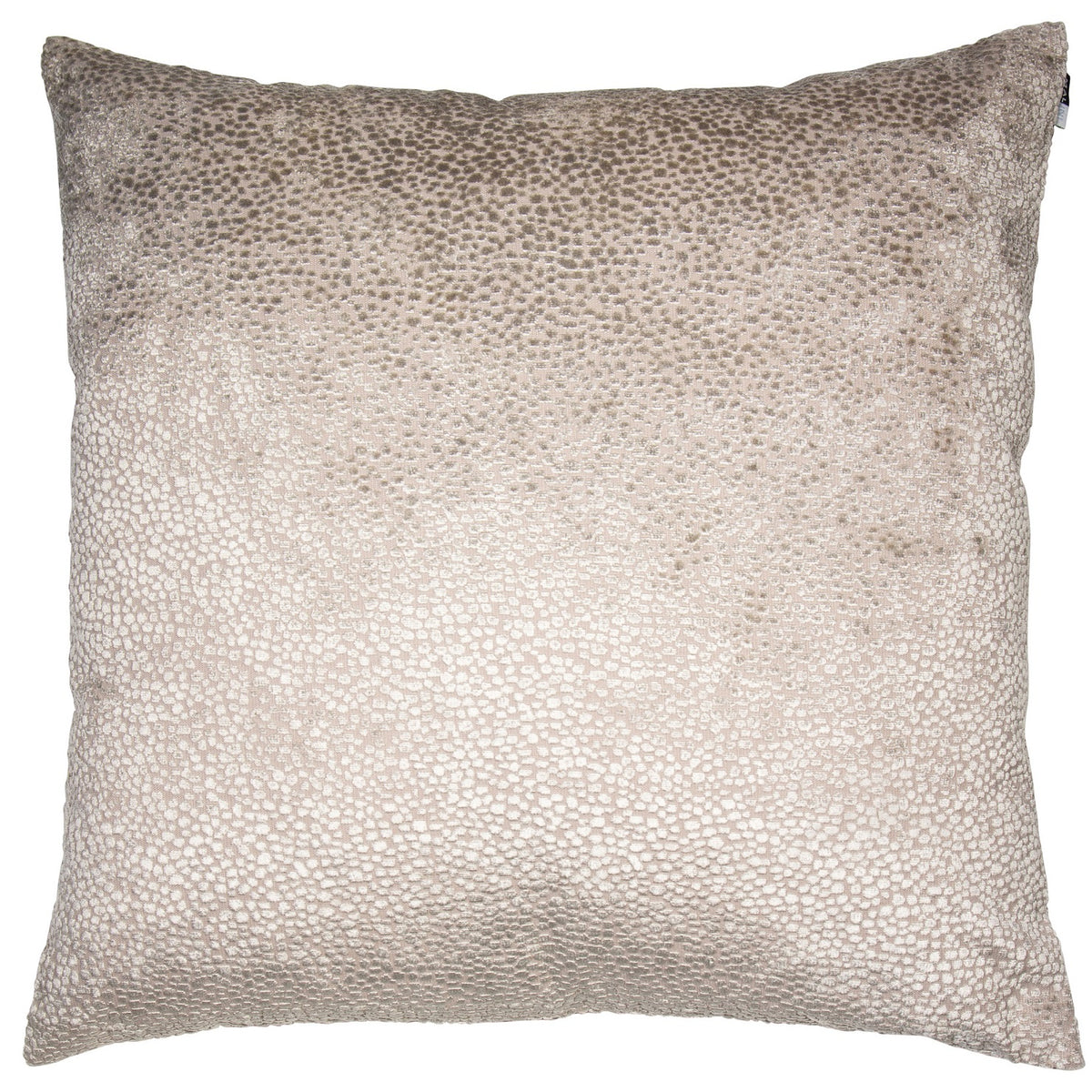 Malini Large Bingham Filled Cushion 43x43cm - Taupe