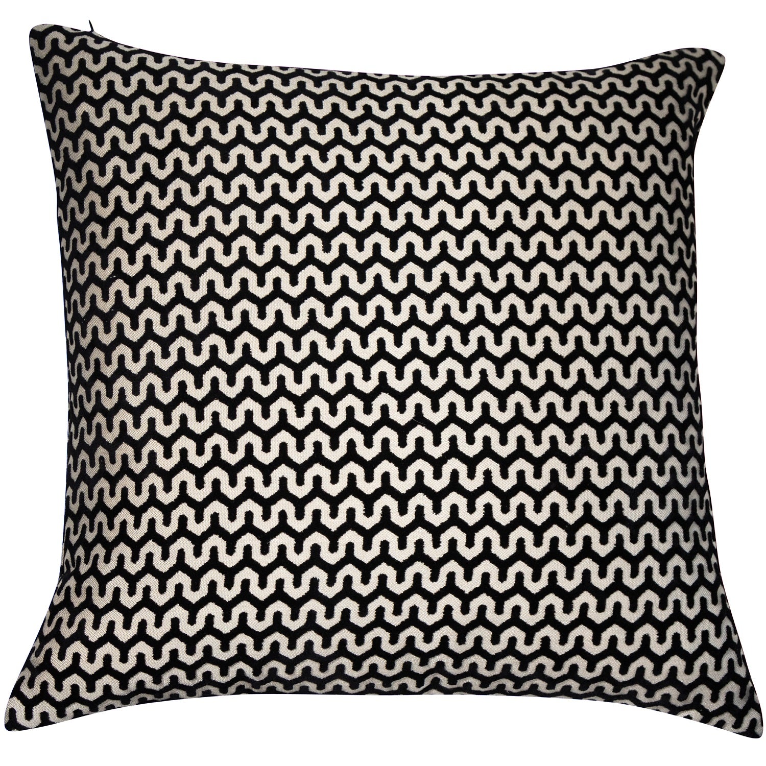 Malini Large Oslo Filled Cushion 56x56cm - Black