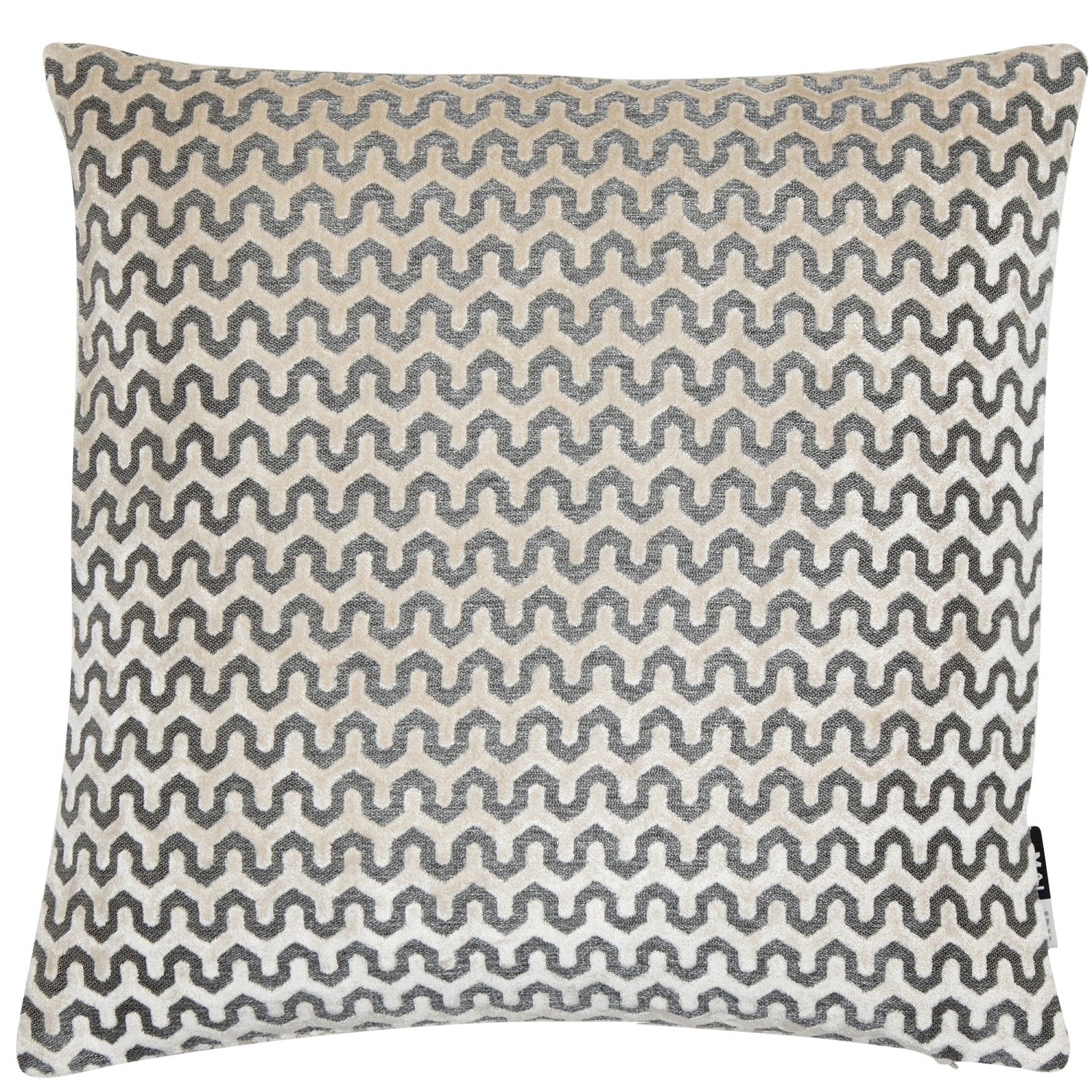 Malini Large Oslo Filled Cushion 43x43cm - Cream