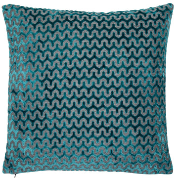 Malini Large Oslo Filled Cushion 56x56cm - Teal