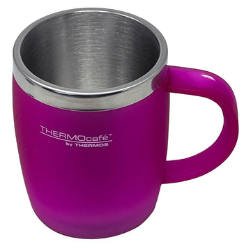 Thermos Thermocafe Soft Touch 450ml Pink Insulated Travel Mug