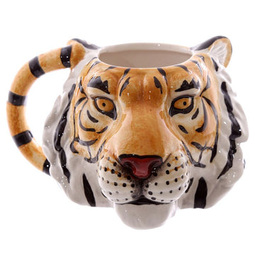 Realistic Tiger Jungle Safari Ceramic Coffee Mug