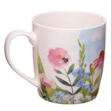 Botanical Gardens Porcelain Floral Mug