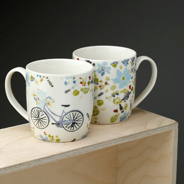 Set Of 2 Julie Dodsworth Ceramic Mug