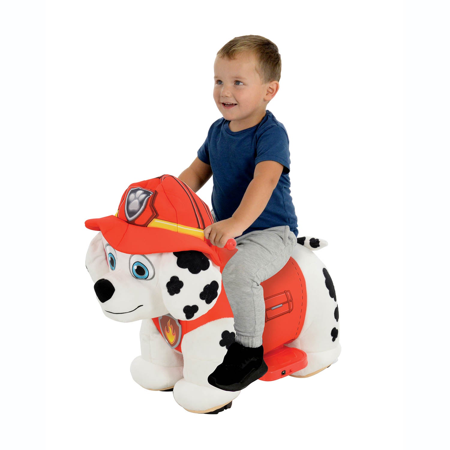 Paw patrol marshall cheap 6v plush ride on