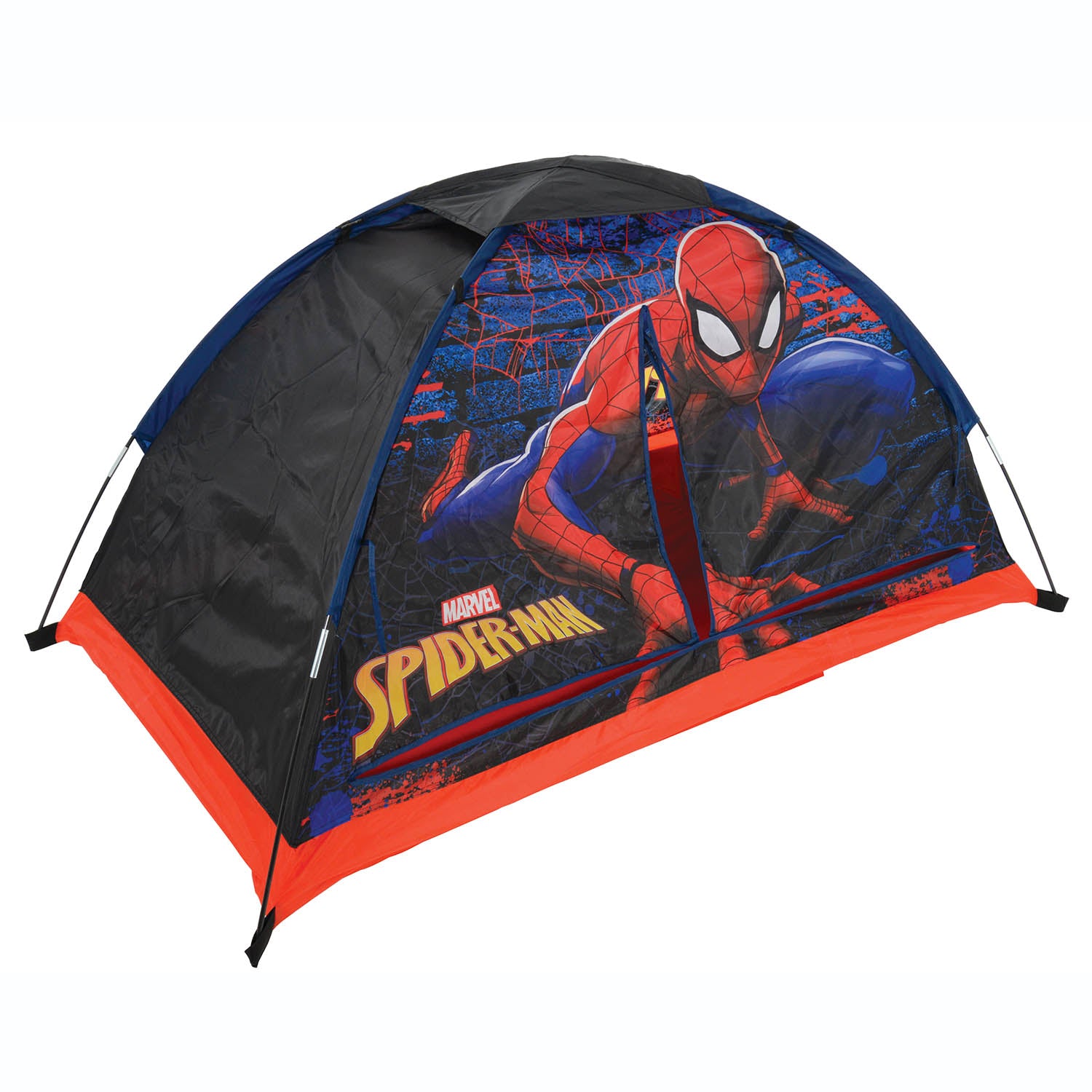 Spiderman 10 Piece Light Set and Cosy Inflatable Mattress