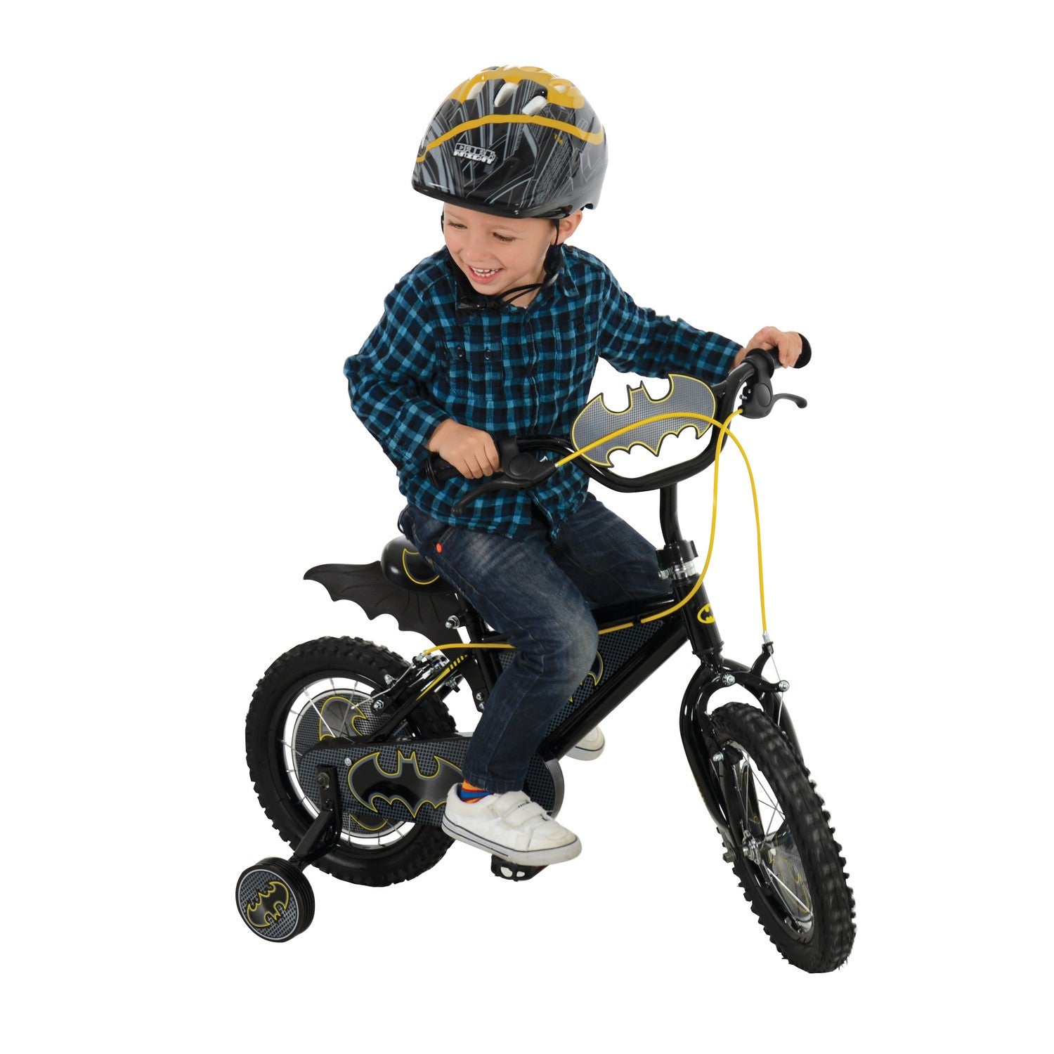 Batman 14 Inch Bat Kids Children Boys Bike Ride On Toy Bicycle