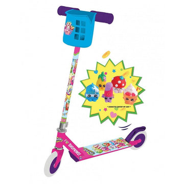 Shopkins In-line Scooter with Basket and Collectables