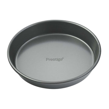 Prestige 9inch Round Black Tin Non Stick Cake Mould Pan