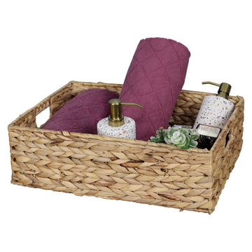 Natural Waterhyacint Large Basket