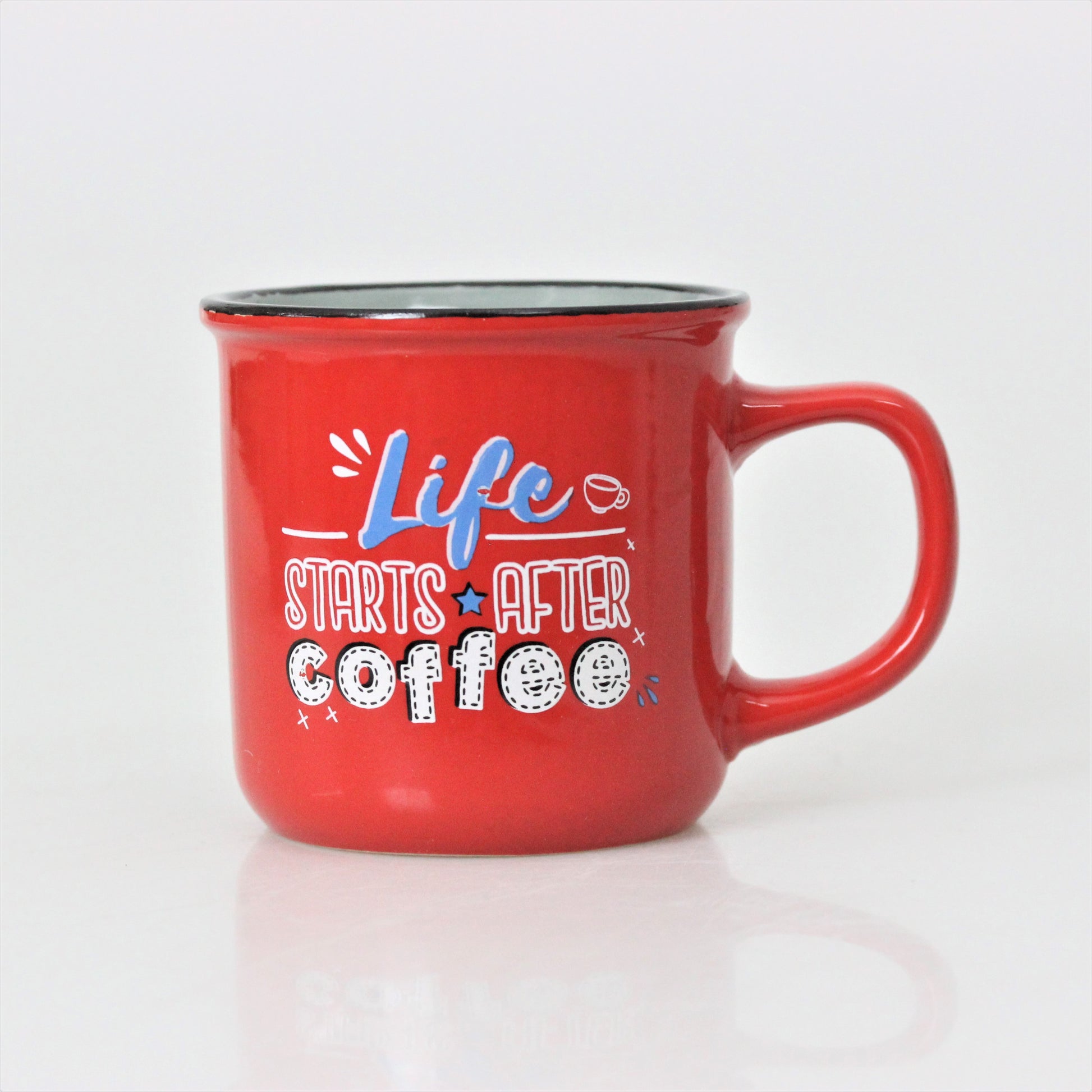 Life Starts After Coffee Stoneware Mug