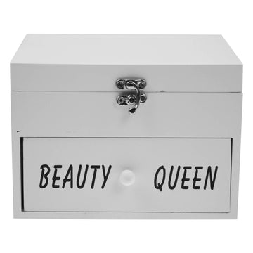 Beauty Queen Wooden Jewellery Box