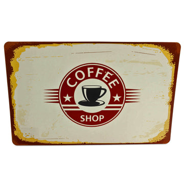 Set of 4 Retro Breakfast Coffee Placemats